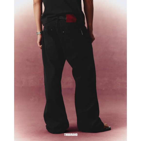 THBB BOOTCUT CITY BOY - BLACK