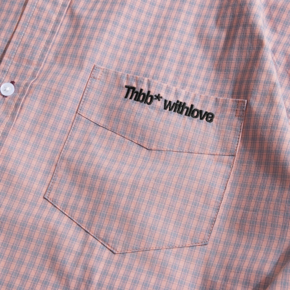 THBB STRIPED SHIRTS - COLD PINK