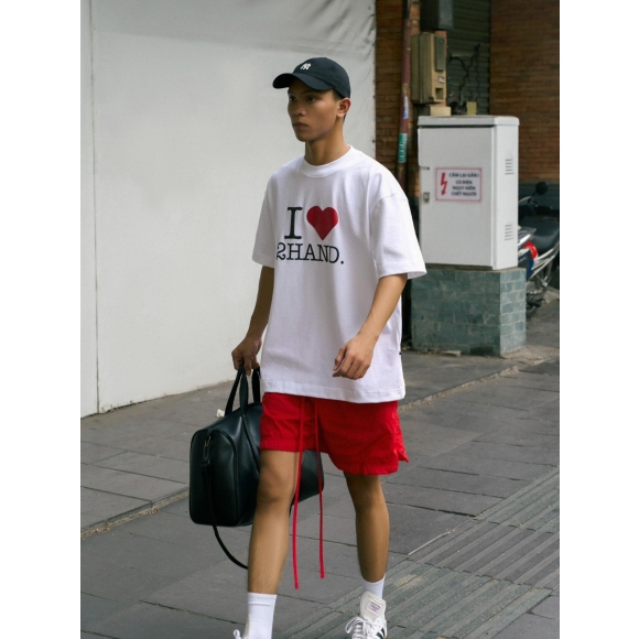 THBB NYLON SHORT - RED