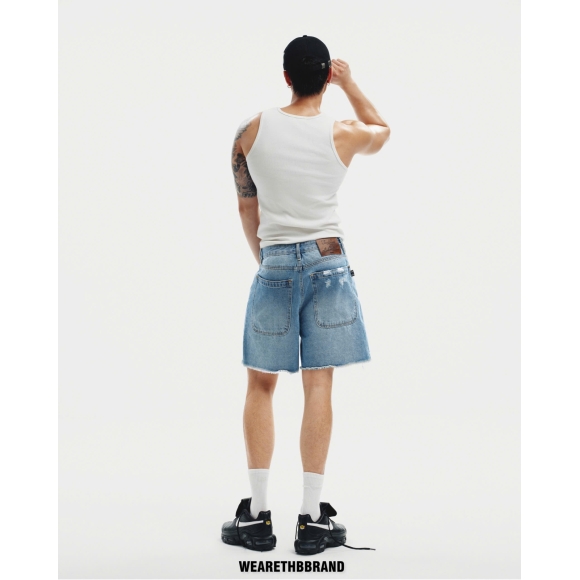THBB OFFBEAT SHORTS - LIGHT BLUE