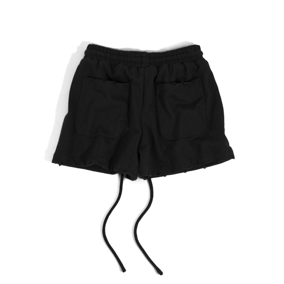 THBB SWEATSHORT FW25 - BLACK