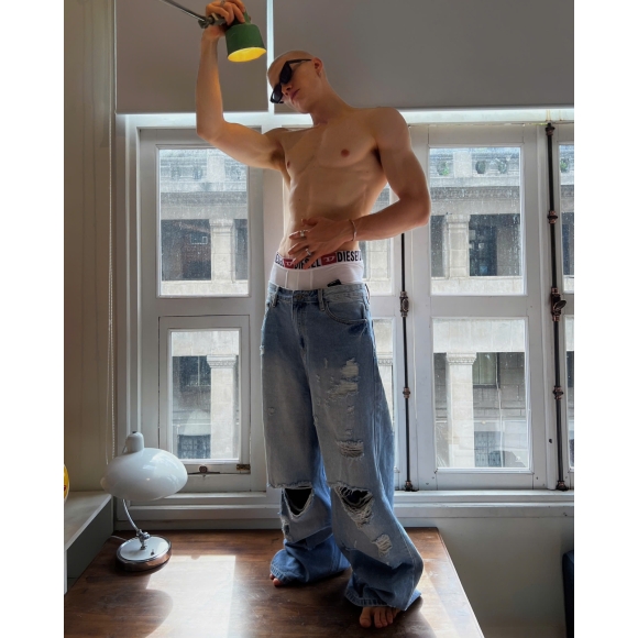 THBB REBEL WAVE WASHED - LIGHT BLUE