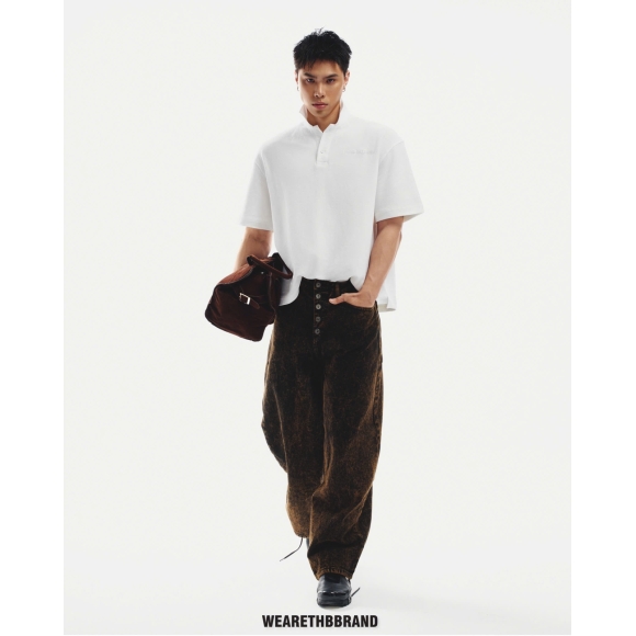THBB POLO BASIC - WHITE