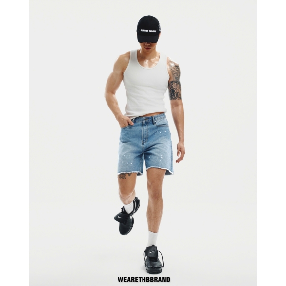 THBB OFFBEAT SHORTS - LIGHT BLUE