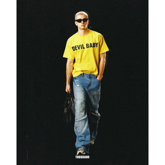 THBB GROUP OF DEVILBABY TSHIRT - YELLOW