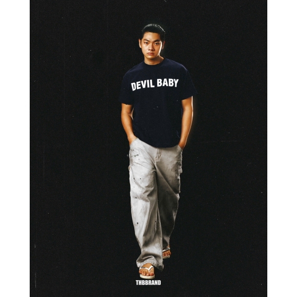 THBB GROUP OF DEVILBABY TSHIRT - NAVY BLUE