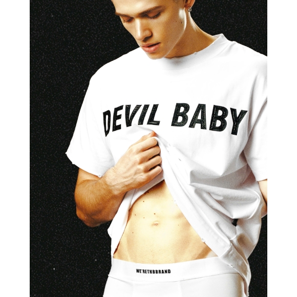 THBB GROUP OF DEVILBABY TSHIRT - WHITE