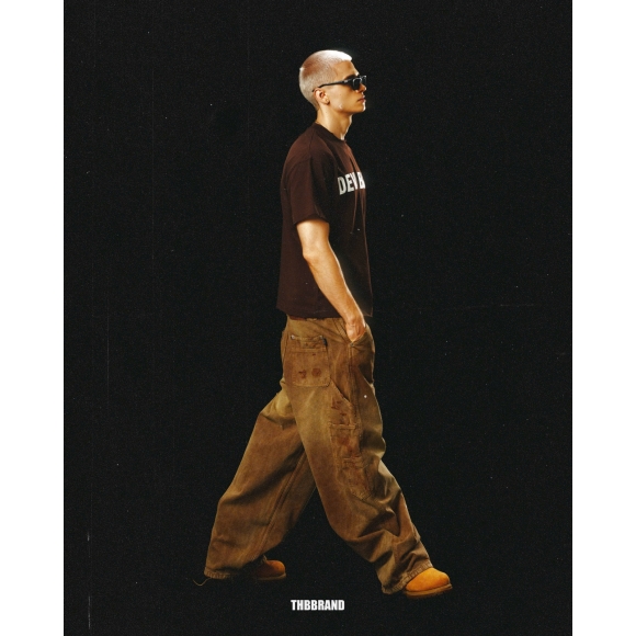 THBB CARPENTER VINTAGE SPLASH - BROWN WASHED