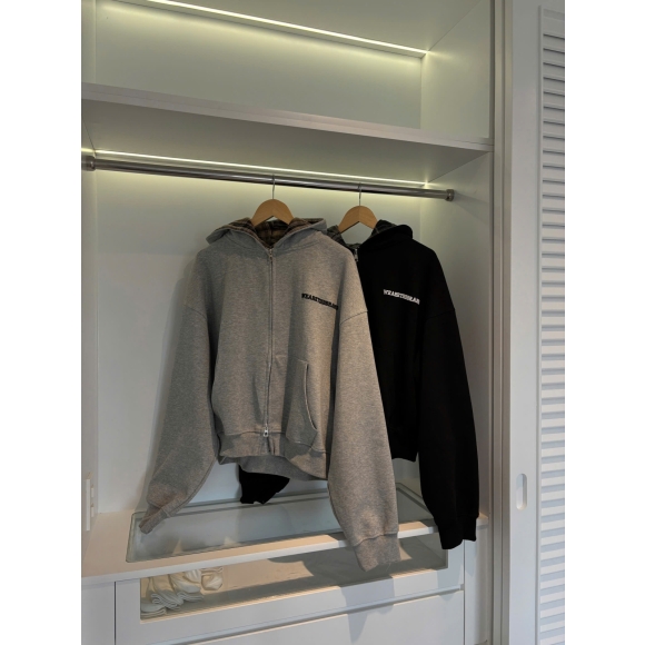 THBB HOODIE ZIP TH-BALANCE - BLACK