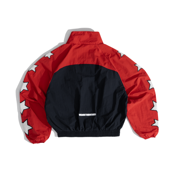 THBB FARM NYLON JACKET 2026 - NAVY + WINE