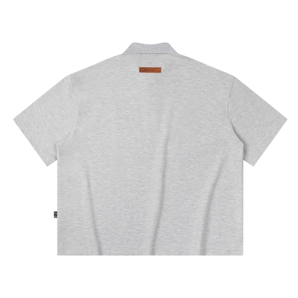 THBB ‘25 BASIC POLO - PREMIUM GREY