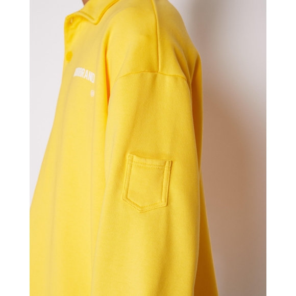 THBB POLO SWEATSHIRT - YELLOW