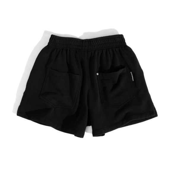THBB SWEATSHORTS CITYBOI - BLACK WASHED 