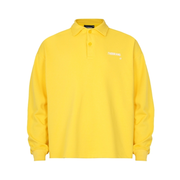 THBB POLO SWEATSHIRT - YELLOW