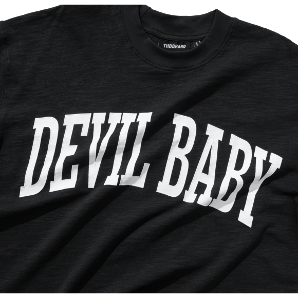 THBB DEVILBABY WITHLOVE P.E26 -CHARCOAL - 250GSM