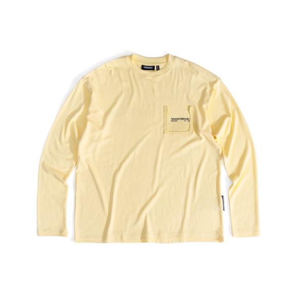THBB LONG SLEEVES WITH LOVE -  LEMON YELLOW