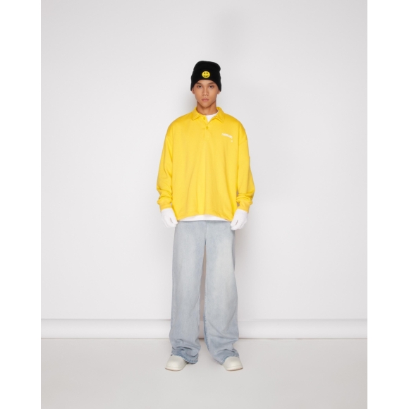 THBB POLO SWEATSHIRT - YELLOW
