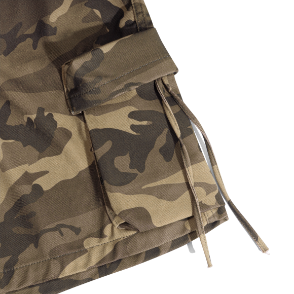 THBB CAMO BAGGY CARGO SHORTS - YELLOW CAMO