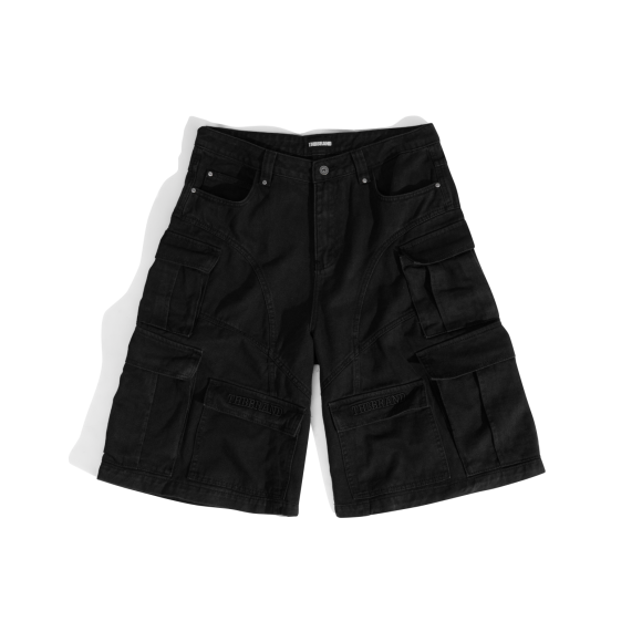 THBB BITCHIN BAGGY SHORT - BLACK WASHED
