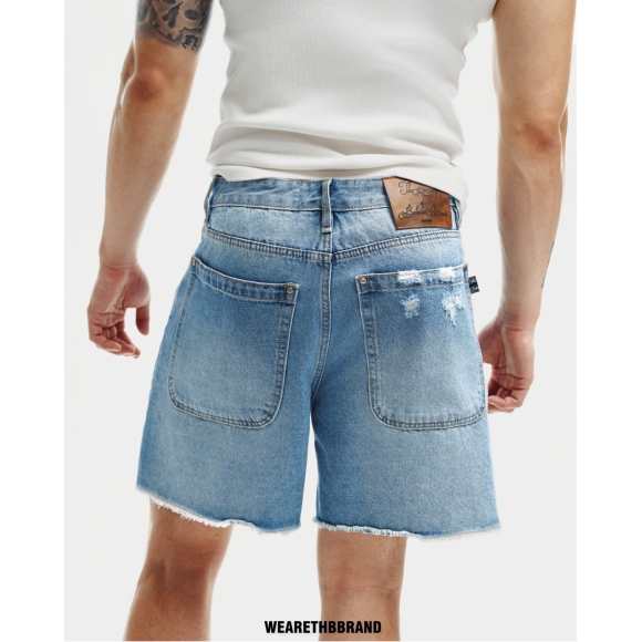 THBB OFFBEAT SHORTS - LIGHT BLUE