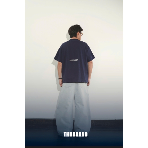 THBB BASIC V1 TSHIRT - NAVY BLUE