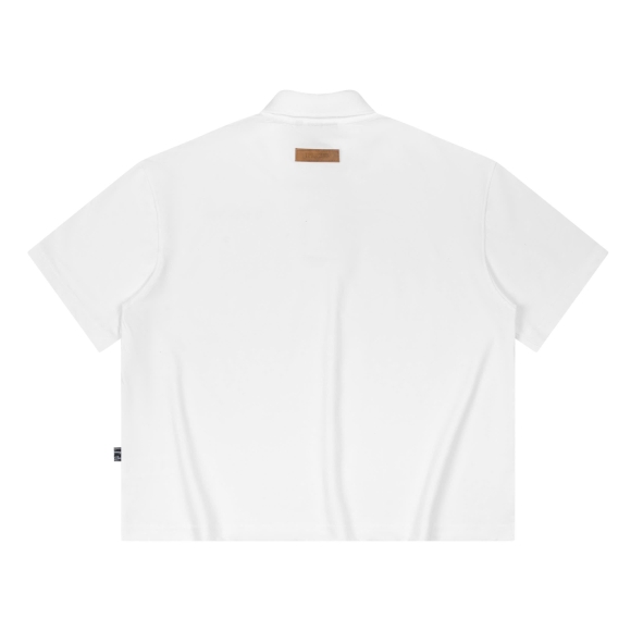 THBB ‘25 BASIC POLO - WHITE