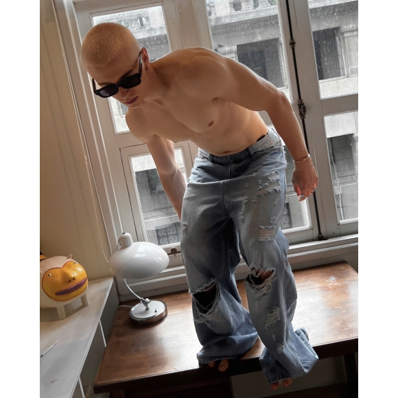 THBB REBEL WAVE WASHED - LIGHT BLUE