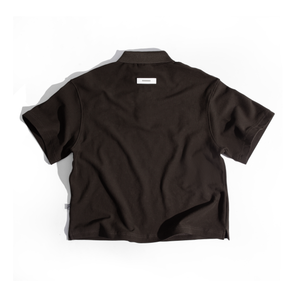 THBB POLO BASIC - DARK CHOCOLATE