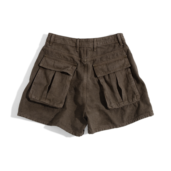 THBB BASIC KHAKI JEANS - BROWN WASHED