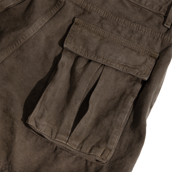 THBB BASIC KHAKI JEANS - BROWN WASHED