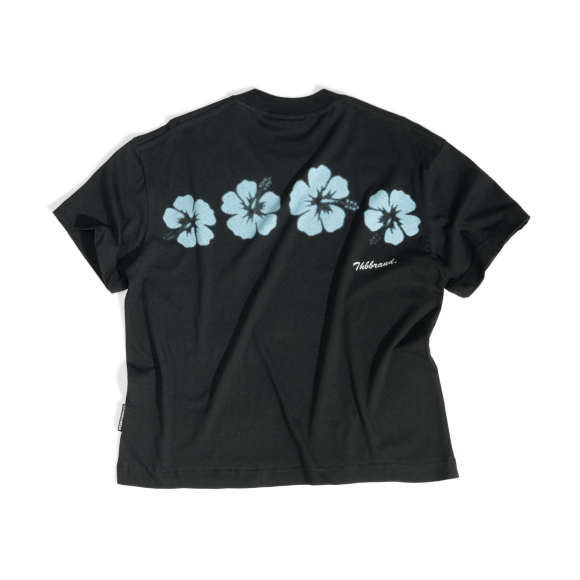 THBB HIBISCUS MIDNIGHT - BLACK WASH