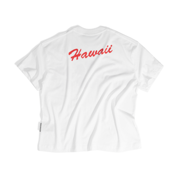 THBB HIBISCUS HAWAII - WHITE