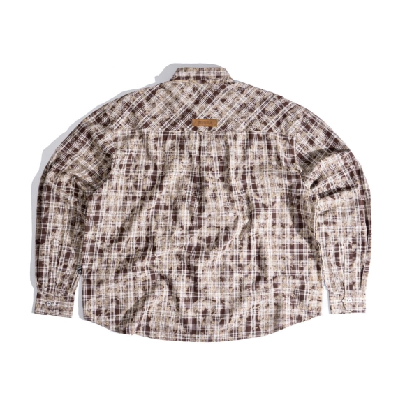 THBB OXIDIZED SHIRT - CHOCOLATE