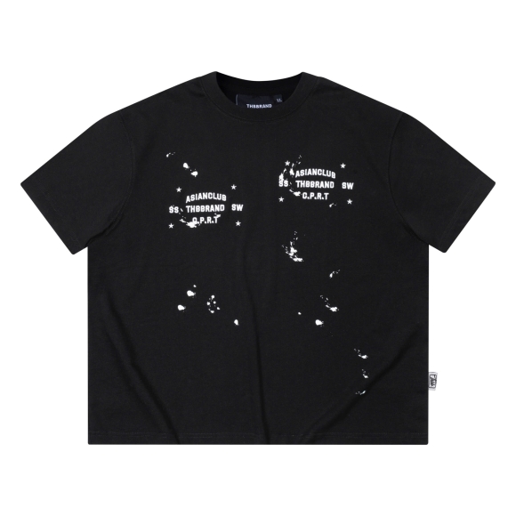 THBB LAY-OUT TSHIRT - BLACK