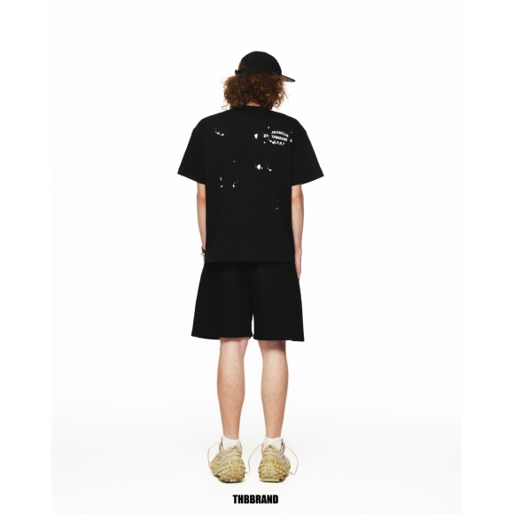 THBB LAY-OUT TSHIRT - BLACK