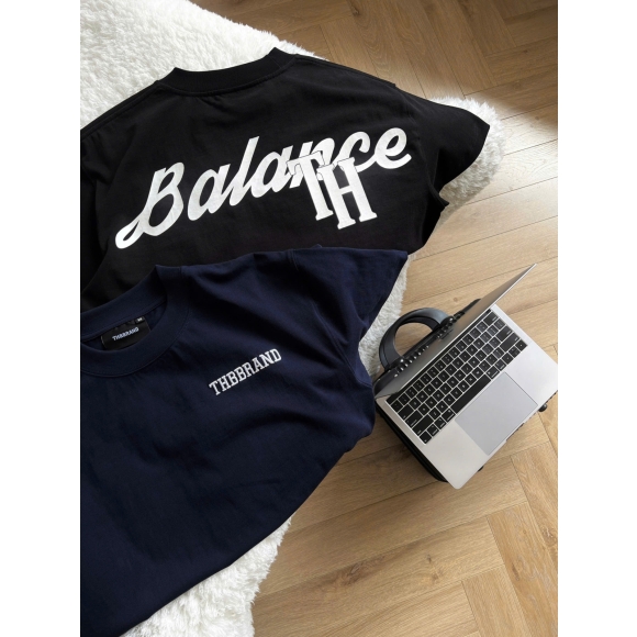 TH-BALANCE  TSHIRT  - BLACK