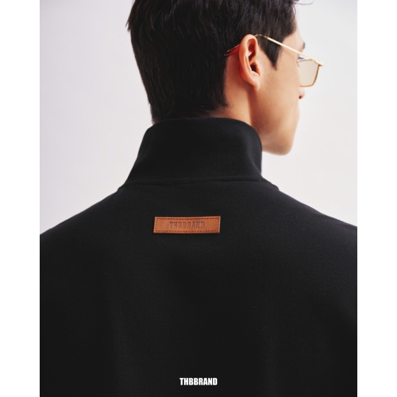 THBB ‘25 BASIC POLO - BLACK