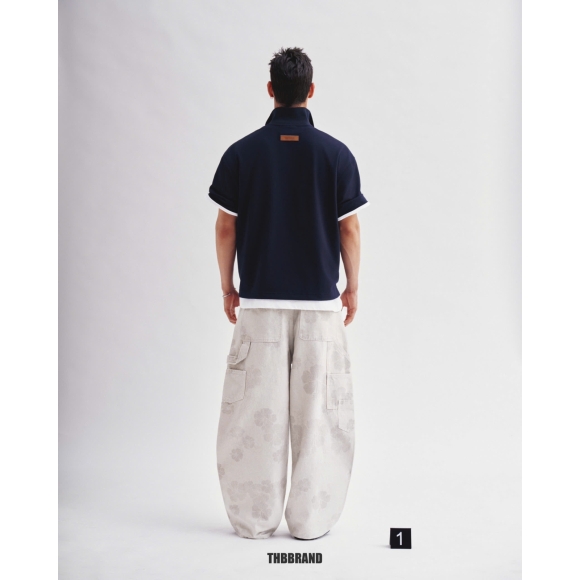 THBB ‘25 BASIC POLO - NAVY BLUE