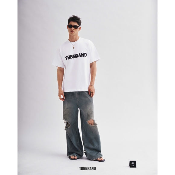 THBB CLASSIC LOGO TSHIRT - WHITE