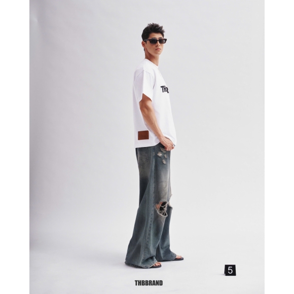 THBB CLASSIC LOGO TSHIRT - WHITE