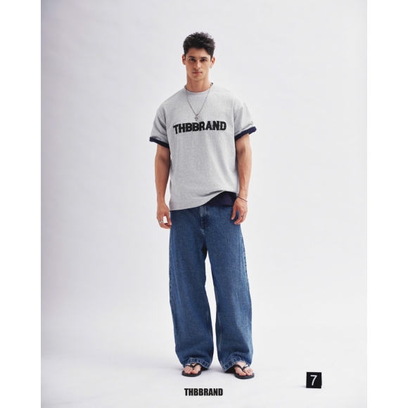 THBB CLASSIC LOGO TSHIRT - PREMIUM GREY
