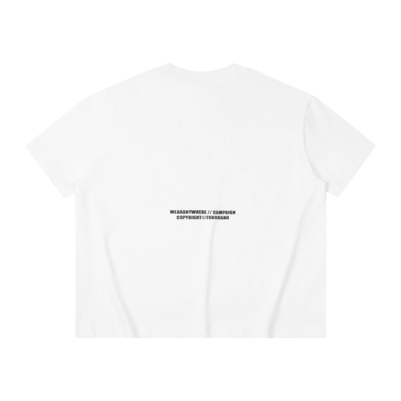 THBB BASIC V1 TSHIRT - WHITE