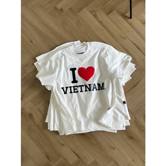 THBB I LOVE VIETNAM + TẶNG KÈM CỜ - WHITE