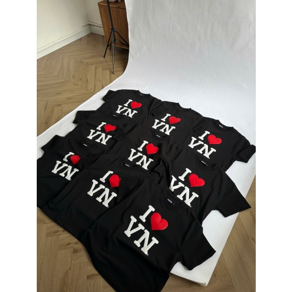 THBB I LOVE VIETNAM + TẶNG KÈM CỜ - BLACK