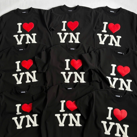 THBB I LOVE VIETNAM + TẶNG KÈM CỜ - BLACK