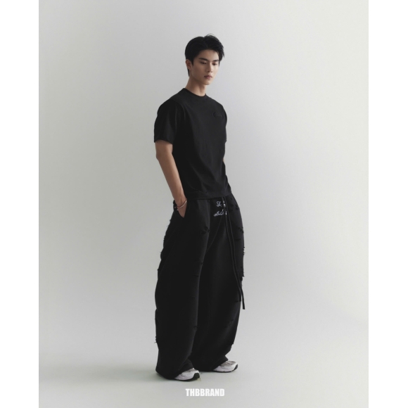 THBB HARMONY SWEATPANTS - BLACK