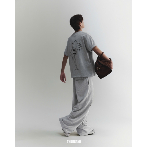 THBB HARMONY SWEATPANTS - PREMIUM GREY