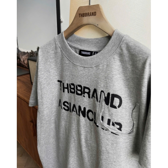 THBB TORN POCKET TSHIRT - PREMIUM GREY (280)