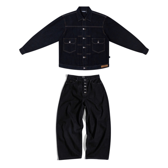 THBB RAW-INDIGO SET
