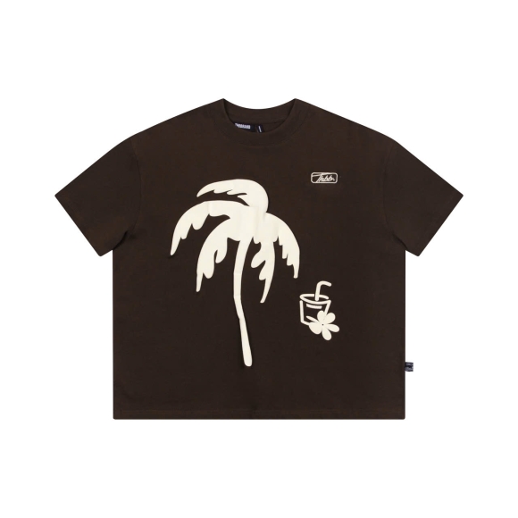 THBB COCODRINK TSHIRT - DARK CHOCOLATE